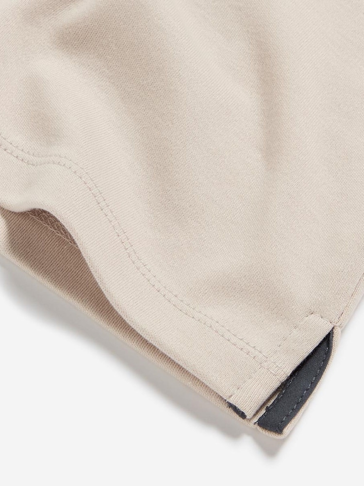 Oliver Sweeney Classic Fit 240gsm Cotton Jersey White T-Shirt - Image 5 of 5