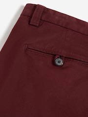 Oliver Sweeney Garment Dyed Cotton Brown Chinos - Image 5 of 5