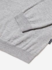 Oliver Sweeney Red Merino Wool Roll Neck Jumper - Image 4 of 5