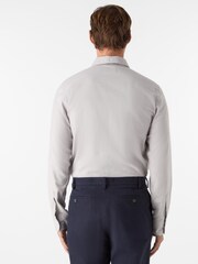 Oliver Sweeney Grey Brushed Cotton Shirt - Image 2 of 5