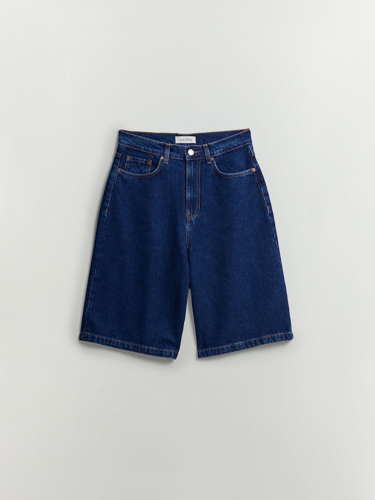 Mid Rise Longline Bermuda Shorts - Bild 7 von 7