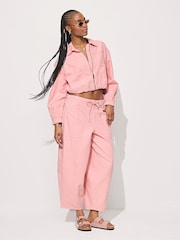 Victoria's Secret Pink Dollhouse Pink Bubble Hem Jacket - Image 3 of 3