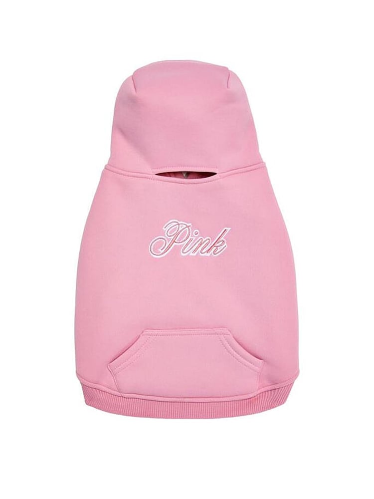 Victoria's Secret Pink Pink Lollipop Pet Hoodie - Image 1 of 2 Victoria's Secret Pink Pink Lollipop Pet Hoodie - Image 1 of 2