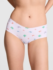 Victoria's Secret PINK White Butterfly Print Cheeky No Show Knickers - Image 1 of 2
