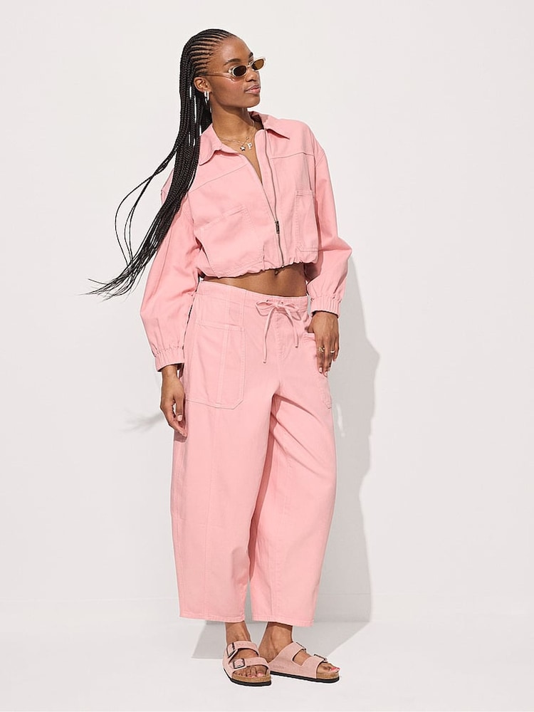Victoria's Secret Pink Dollhouse Pink Utility Trousers - Image 1 of 3