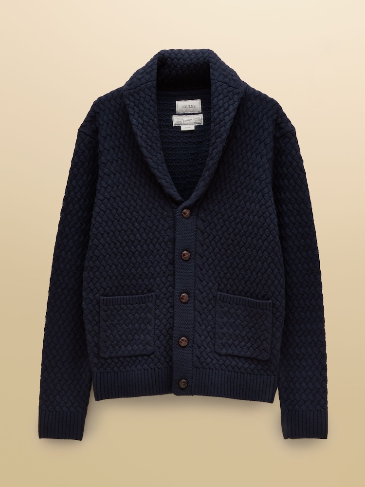 Joules Shawl Neck Knitted Cardigan - Imagen 8 de 8