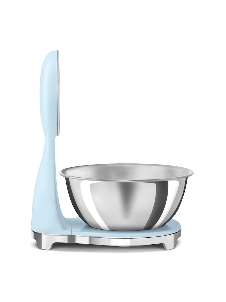 Smeg Pastel Blue 50's Style Analogue Digital Kitchen Scales - Image 2 of 9