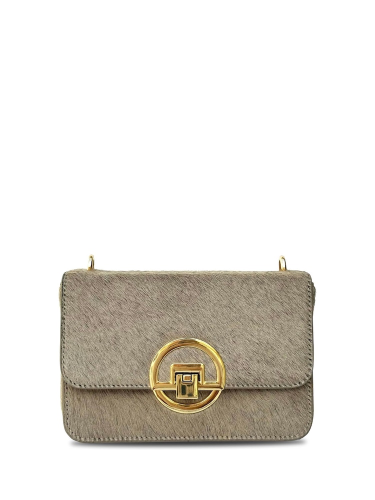 Apatchy Natural The Tilly Dark Leopard Hair-On Leather Bag - Image 2 of 6