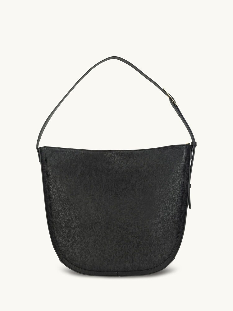 Apatchy Black Leather Bag - Image 2 of 5
