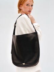 Apatchy Black Leather Bag - Image 5 of 5
