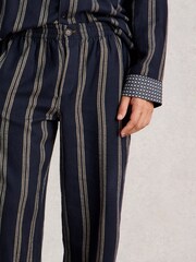 White Stuff Blue Moorland Flannel Pyjamas Trousers - Image 3 of 6