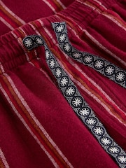 White Stuff Purple Moorland Flannel Pyjamas Trousers - Image 6 of 6