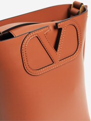 Sign of the Times Lather Bucket Brown Bag - Image 5 of 9