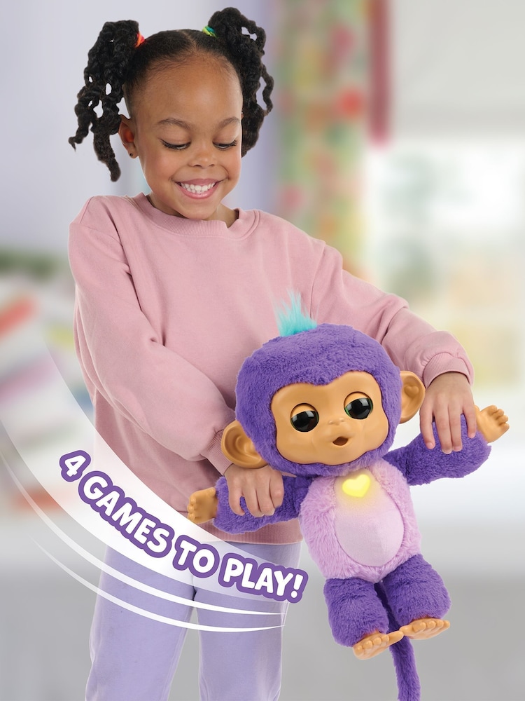 Fingerlings Care N Cuddle Monkey - Image 2 of 6 Fingerlings Care N Cuddle Monkey - Image 2 of 6
