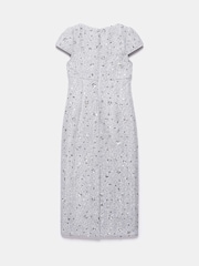 Mint Velvet Boucle Sequin Midi Dress - Imagen 8 de 8