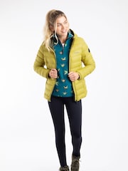 Weird Fish Green Eshka Lightweight Padded Jacket - Image 4 of 9