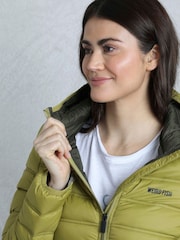 Weird Fish Green Eshka Lightweight Padded Jacket - Image 6 of 9