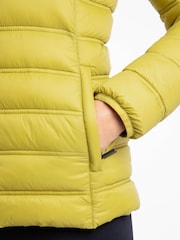Weird Fish Green Eshka Lightweight Padded Jacket - Image 7 of 9
