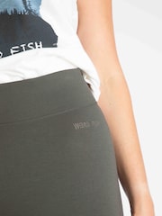 Weird Fish Green Lilianne  High Waisted Leggings - Image 5 of 7