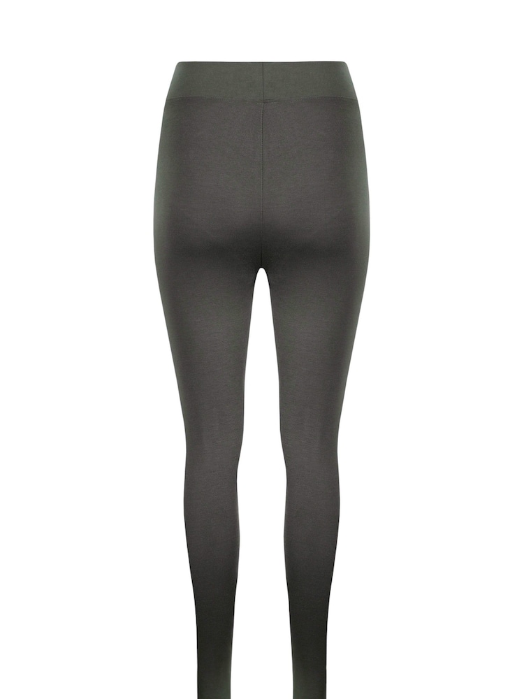 Weird Fish Green Lilianne High Waisted Leggings - Image 7 of 7 Weird Fish Green Lilianne High Waisted Leggings - Image 7 of 7