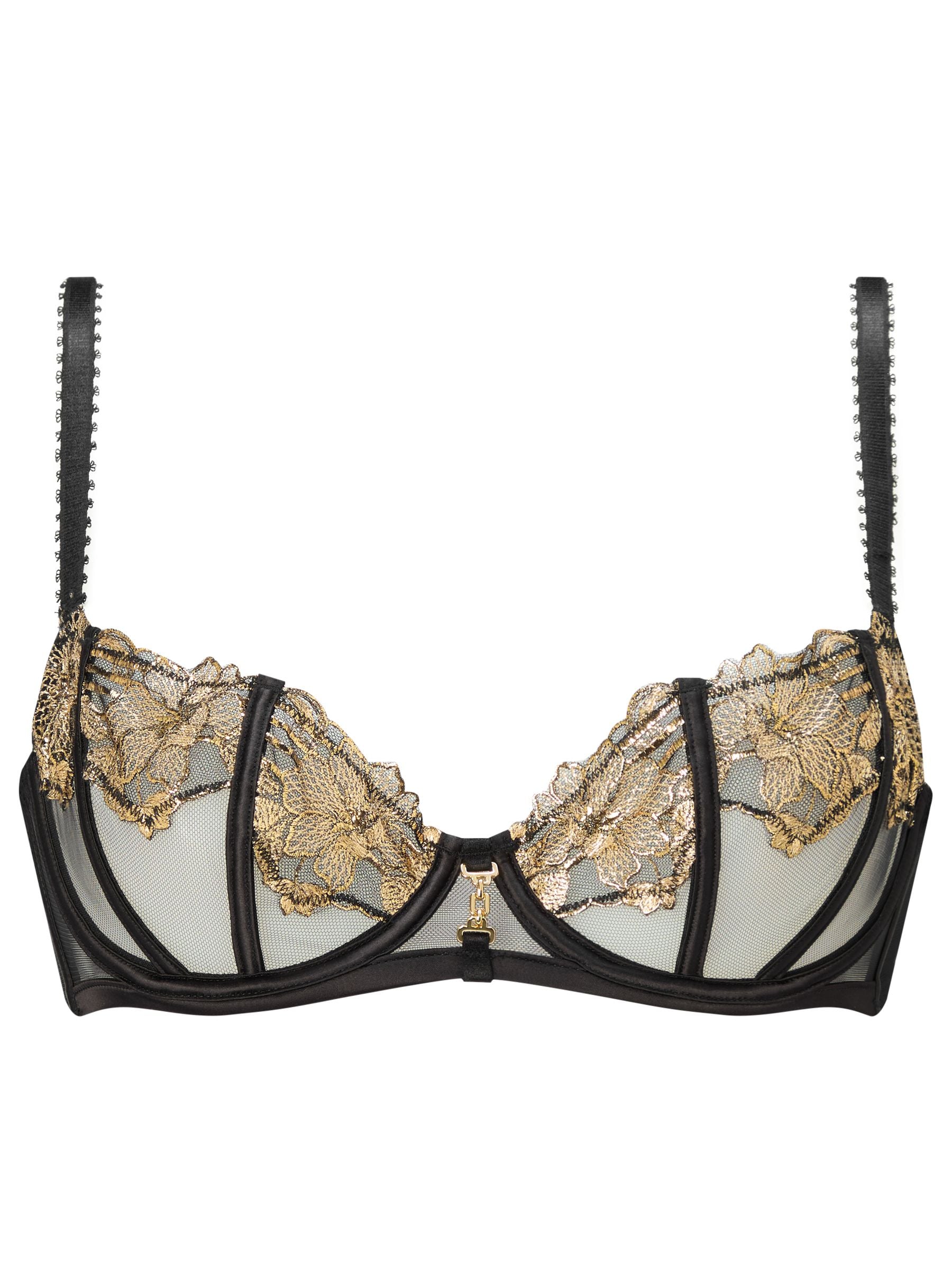 Buy Ann Summers Black Caged Lily Non Padded Balcony Bra from Next USA