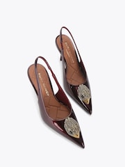 Kurt Geiger London Large Eagle Sling Slipper - Image 2 of 4