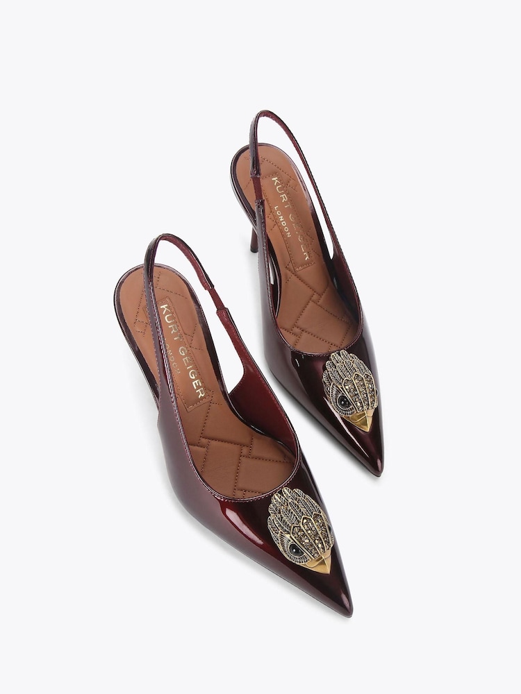 Kurt Geiger London Large Eagle Sling Slipper - Image 2 of 4 Kurt Geiger London Large Eagle Sling Slipper - Image 2 of 4