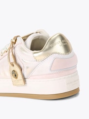 Kurt Geiger London Pink Southbank Tag Trainers - Image 3 of 4