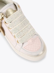 Kurt Geiger London Pink Southbank Tag Trainers - Image 4 of 4