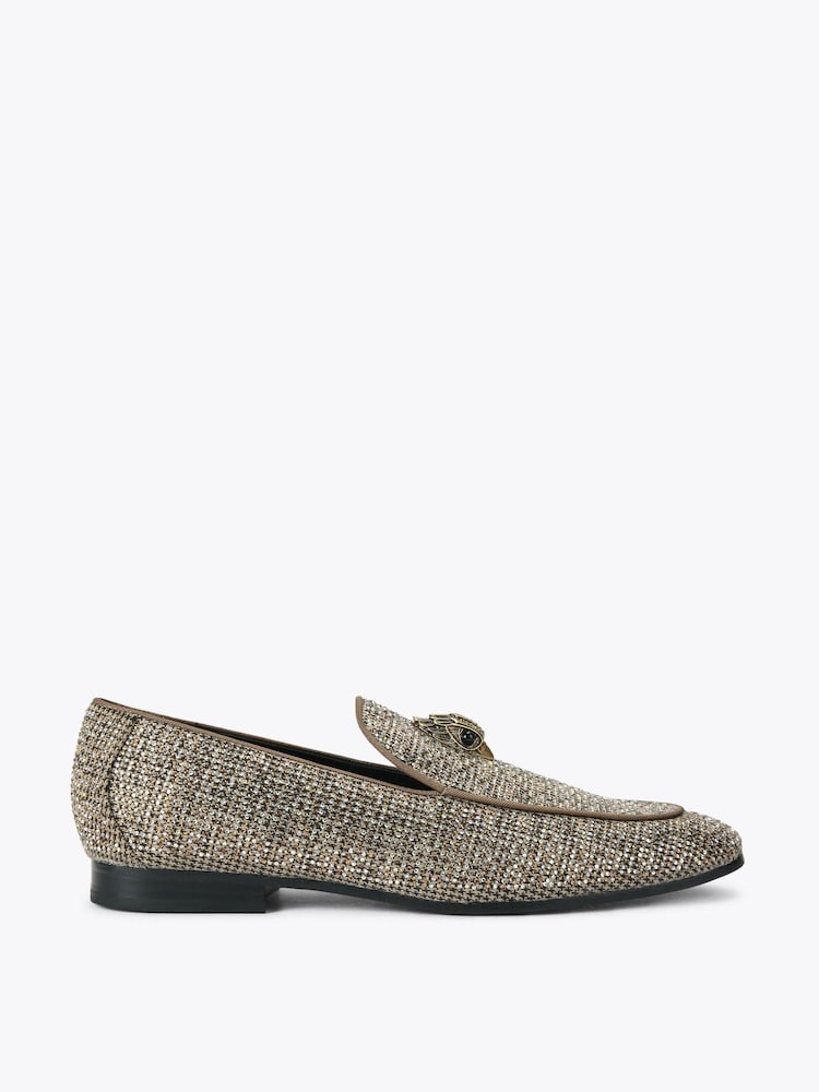 Kurt Geiger London Gold Hugh 2 Loafer Shoes - Image 2 of 5 Kurt Geiger London Gold Hugh 2 Loafer Shoes - Image 2 of 5