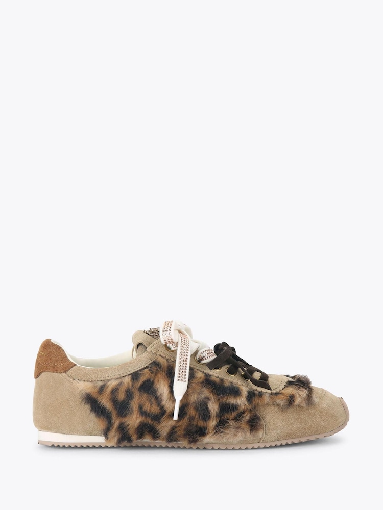 Kurt Geiger London Dark Brown Islington Trainers - Image 1 of 4