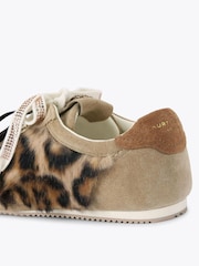Kurt Geiger London Dark Brown Islington Trainers - Image 4 of 4
