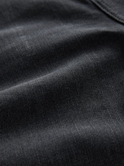 შავი - Denim Jort Shorts - სურათი 11 11-დან