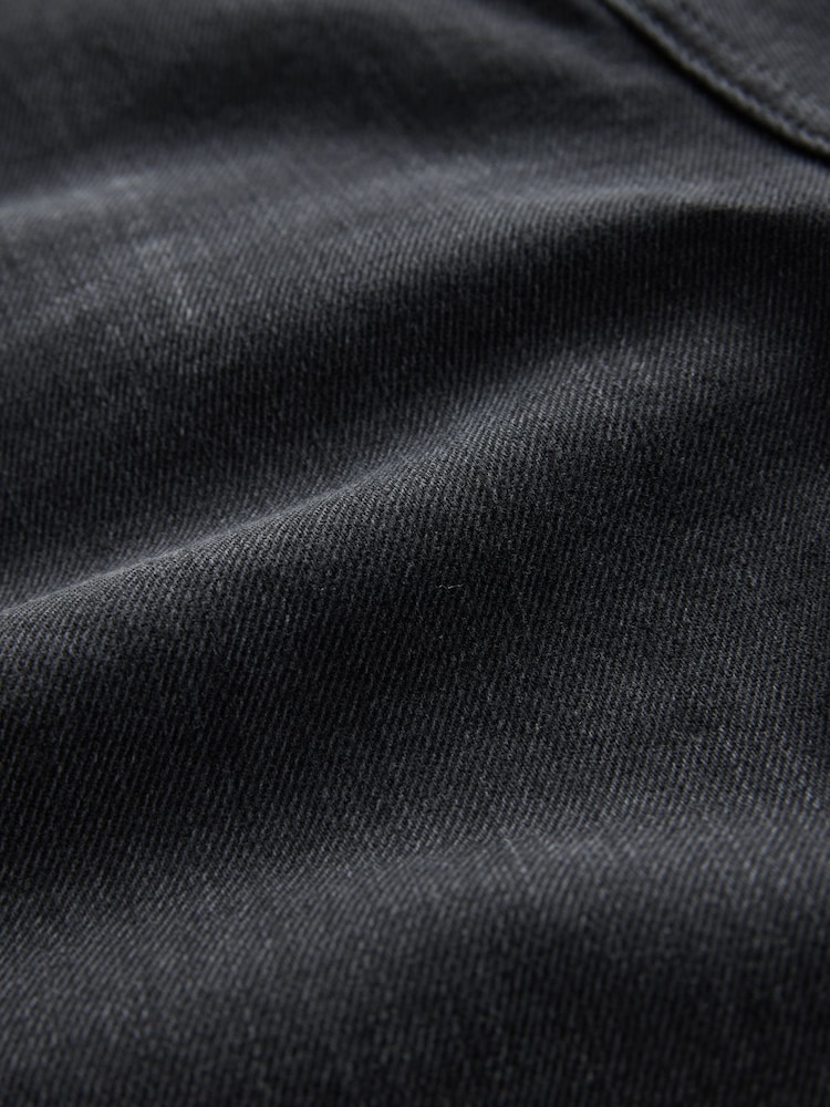 შავი - Denim Jort Shorts - სურათი 11 11-დან