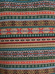 Joules סוודר צמר בדוגמת Fair Isle עם רבע רוכסן - תמונה 5 מתוך 7
