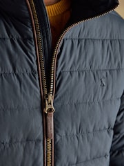 Joules Navy Heritage Padded Coat - Image 6 of 10