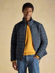 Joules Navy Heritage Padded Coat - Image 7 of 10