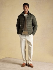 Joules Green Heritage Padded Coat - Image 4 of 10