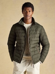Joules Green Heritage Padded Coat - Image 7 of 10