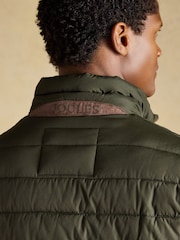 Joules Green Heritage Padded Coat - Image 8 of 10