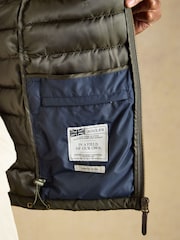Joules Green Heritage Padded Coat - Image 9 of 10