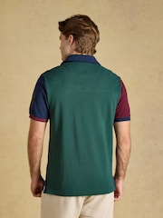 Joules Woody Green Embellished Cotton Pique Polo Shirt - Image 2 of 8