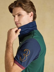 Joules Woody Green Embellished Cotton Pique Polo Shirt - Image 4 of 8