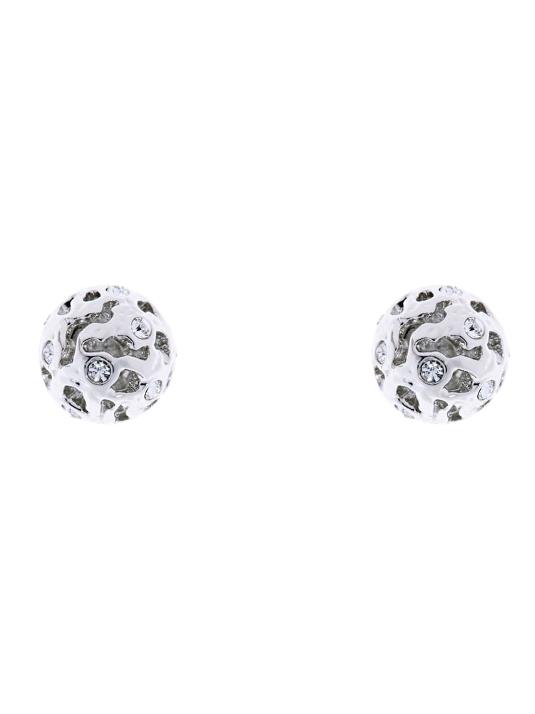 Karen Millen Frosted Stud Earrings - Image 1 of 2