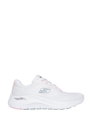 Skechers White Arch Fit 2.0 Big League Trainers - Image 1 of 5