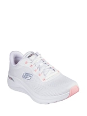 Skechers White Arch Fit 2.0 Big League Trainers - Image 3 of 5
