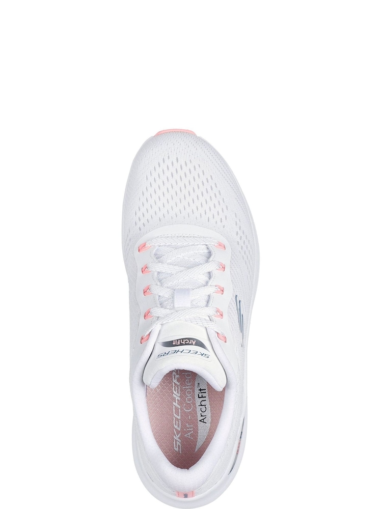 Skechers White Arch Fit 2.0 Big League Trainers - Image 5 of 5