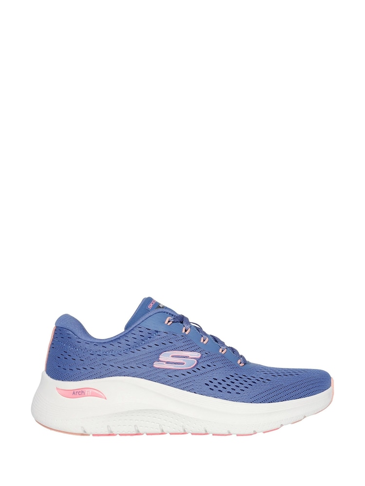 Skechers Blue Arch Fit 2.0 Big League Trainers - Image 1 of 5