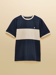 Mornarice - Pamučna majica Joules Rugbi Club Crew Neck - Slika 6 od 6