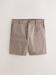 Black/Blue/Mushroom/Bone Straight Fit Stretch Chino Shorts 4 Pack - Image 7 of 12